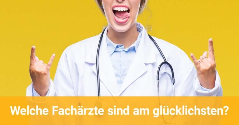 Ärztin freut sich